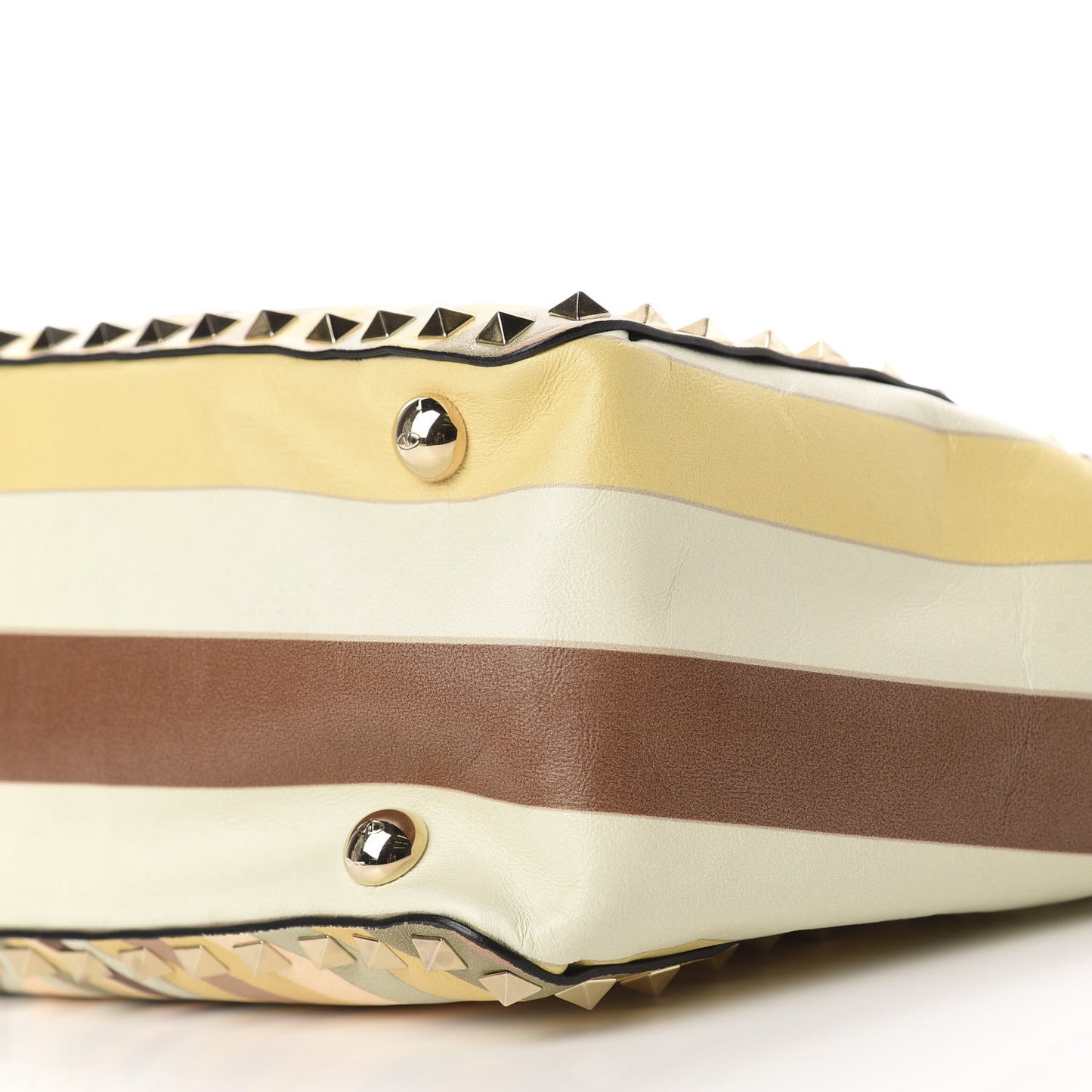 Vitello Native Couture 1975 Small Rockstud Tote Multicolor