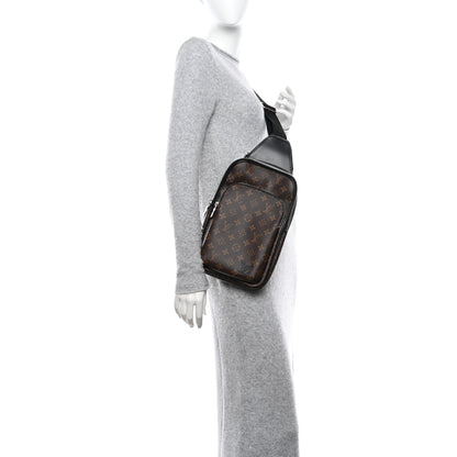 Louis Vuitton Monogram Macassar Avenue Sling Bag NM 2 of 10