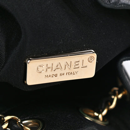 Chanel Lambskin Quilted Small in Seoul Backpack Black 5 of 10