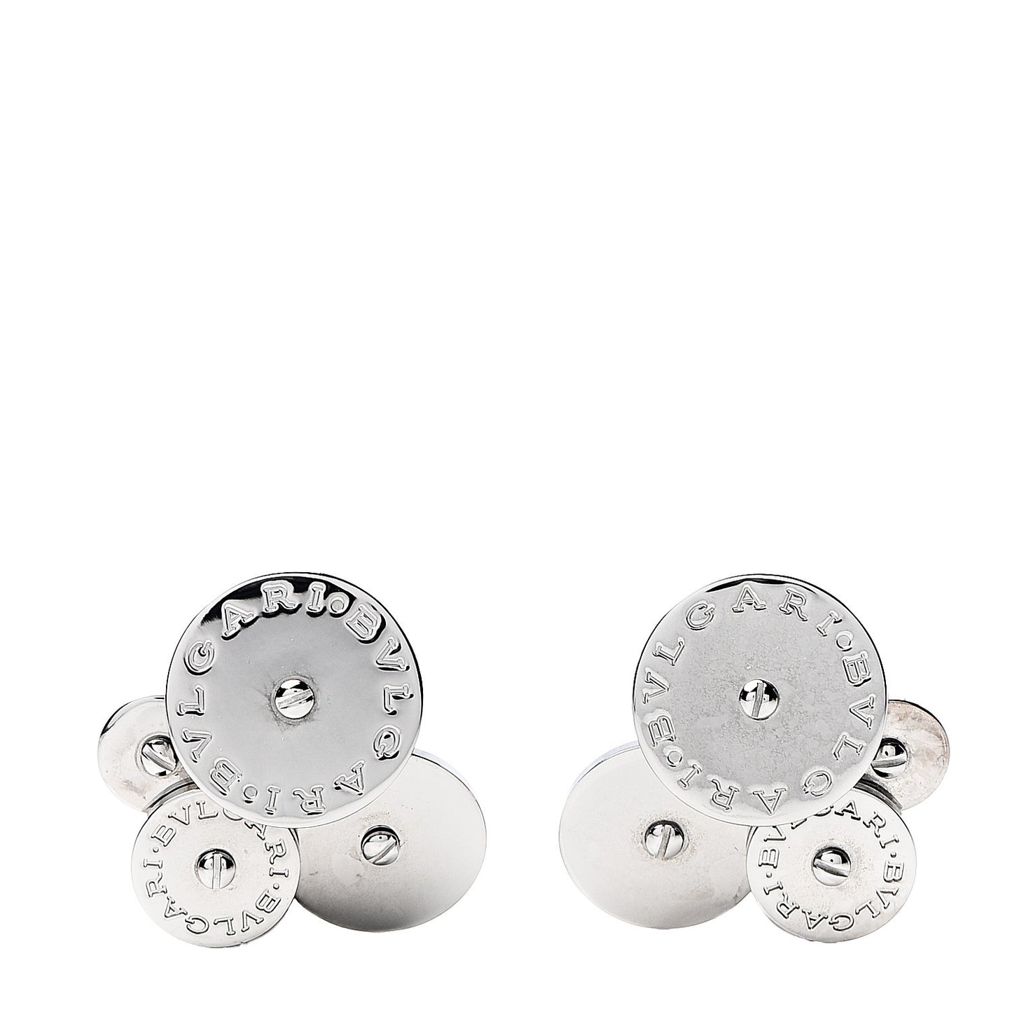 18K White Gold Cicladi Clip-On Earrings