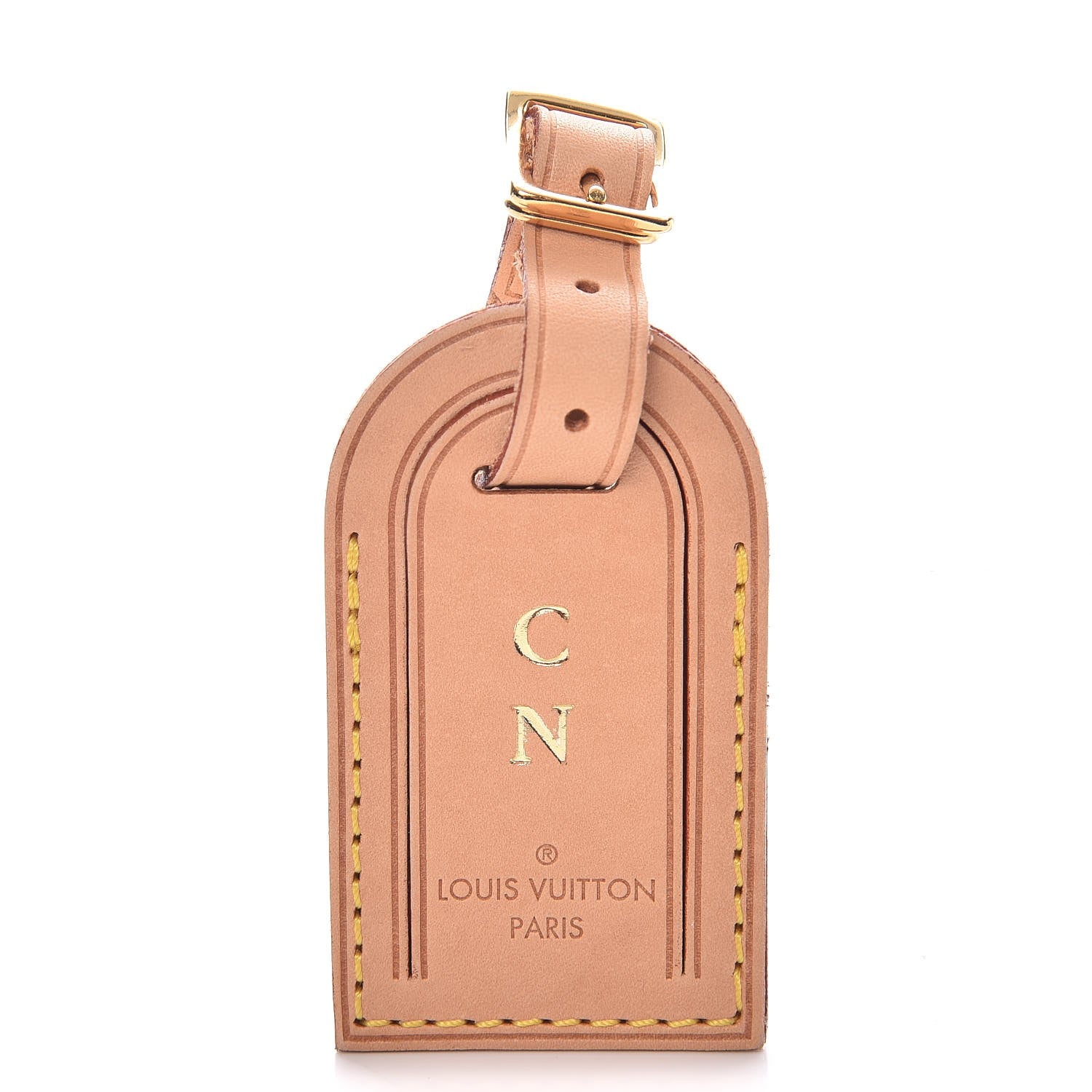 Louis Vuitton Vachetta Luggage Tag 1 of 3