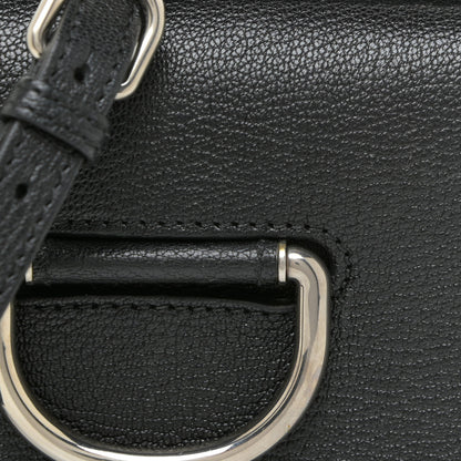 Burberry Goatskin Mini D-Ring Bag Black 7 of 15