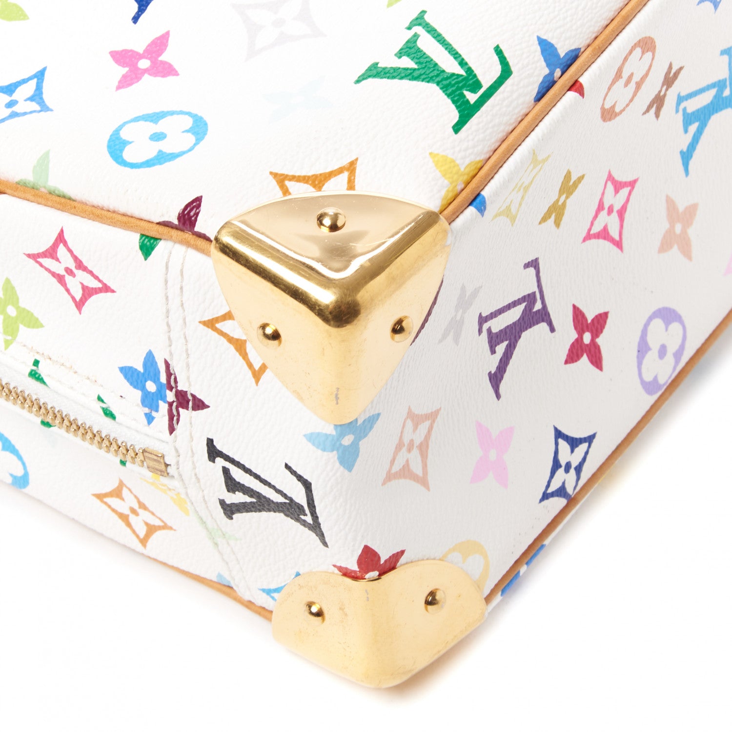 Louis Vuitton Monogram Multicolor Trouville White 6 of 8