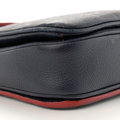 Louis Vuitton Empreinte Pochette Metis Marine Rouge 9 of 17