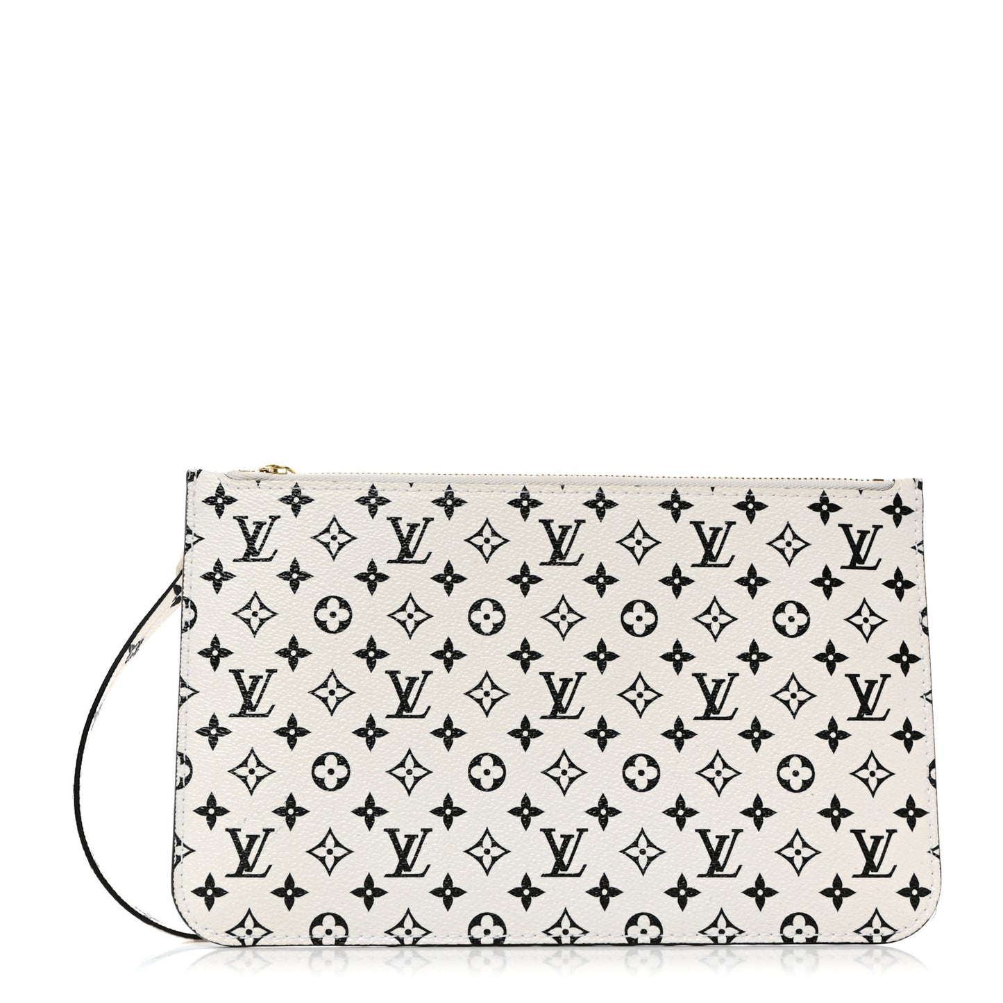 Monogram Giant Neverfull MM GM Pochette White
