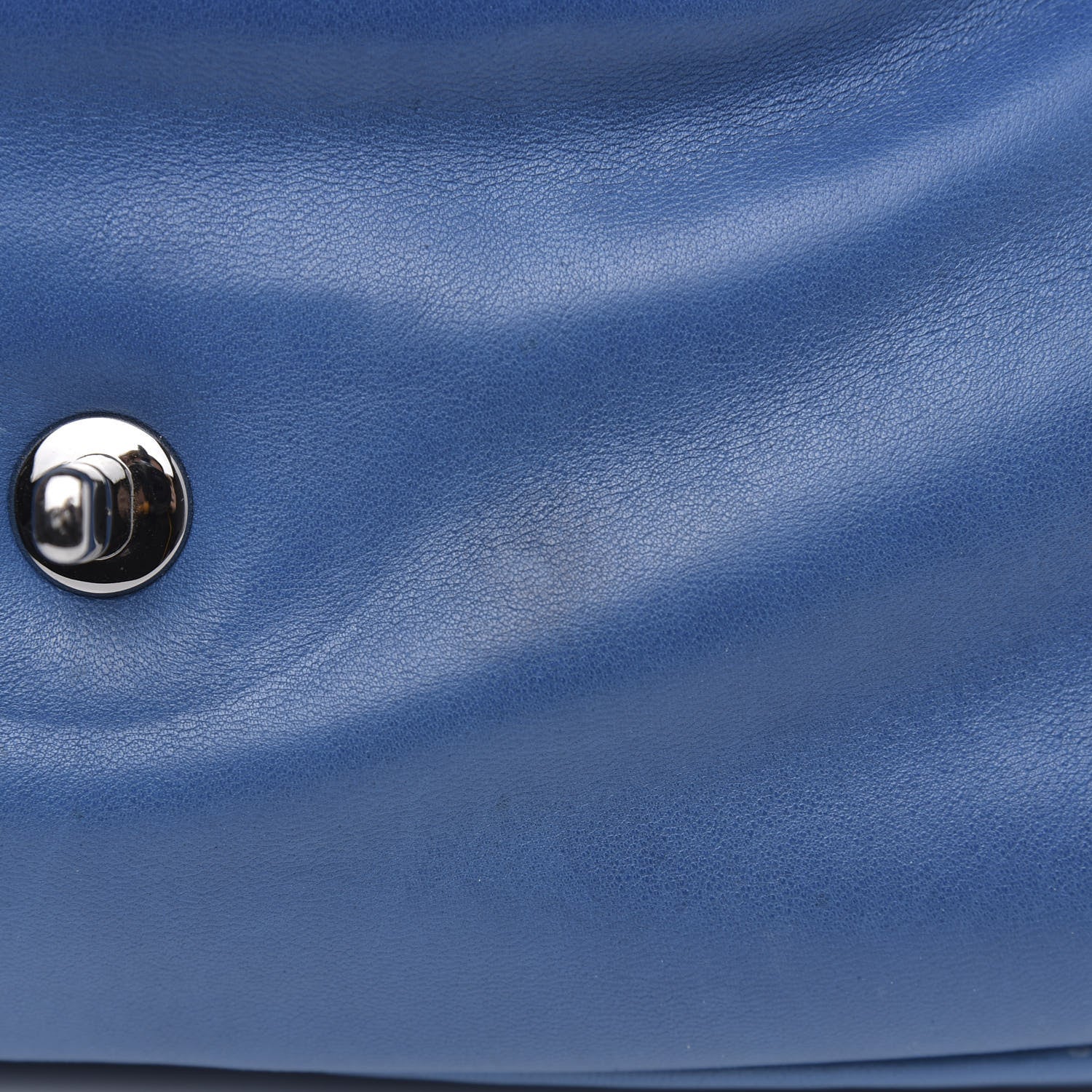 Chanel Lambskin Soft and Chain Large Flap Blue 11 of 11