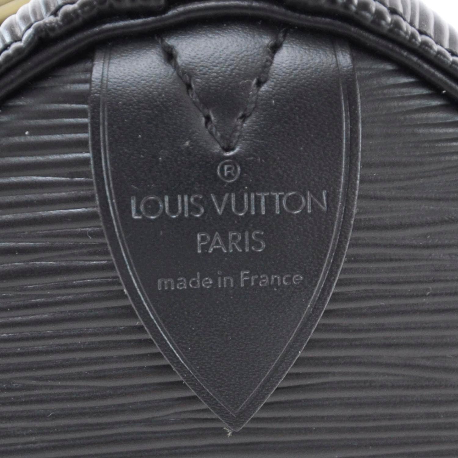 Louis Vuitton Epi Speedy 25 Black 5 of 7