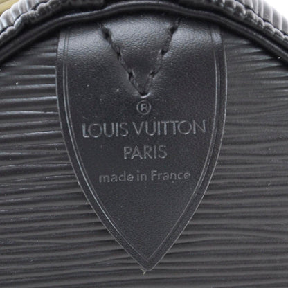 Louis Vuitton Epi Speedy 25 Black 5 of 7