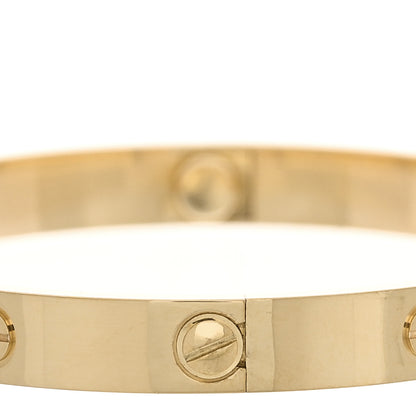 Cartier 18K Yellow Gold LOVE Bracelet 17 10 of 19