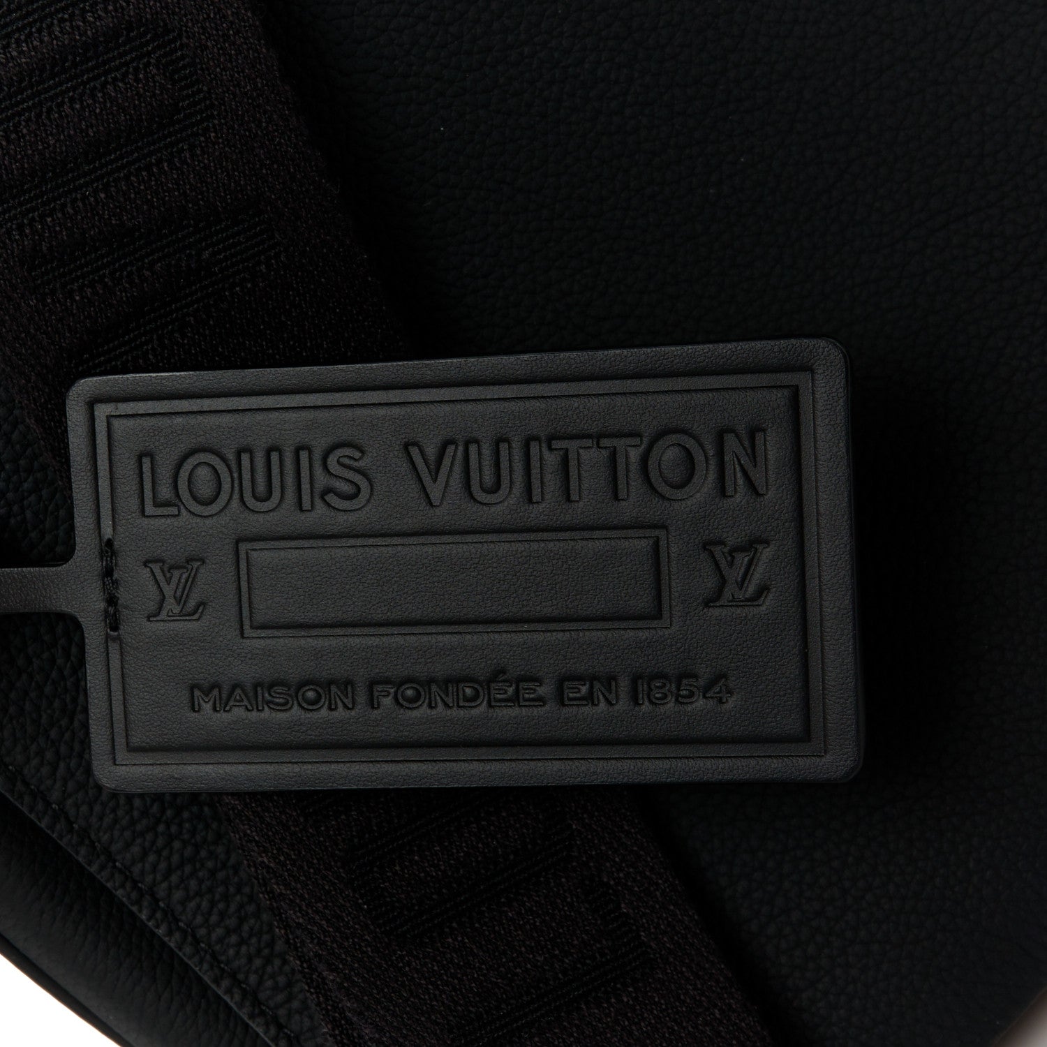 Louis Vuitton Calfskin Aerogram Messenger Black 7 of 11