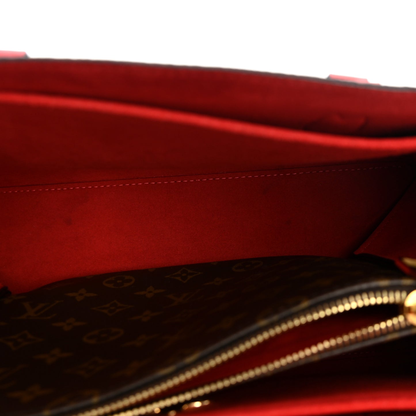 Monogram Flower Tote Coquelicot