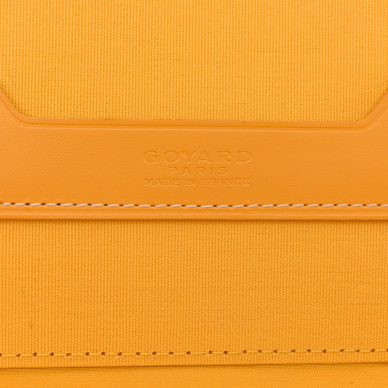Goyard Goyardine Muse Vanity Case Yellow 6 of 12