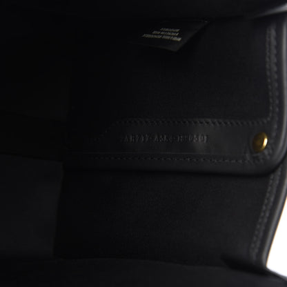 Fendi Glazed Fabric Vitello Century FF 1974 Stamp Patch Mini Peekaboo Defender Cover Mogano Panna Black 7 of 8