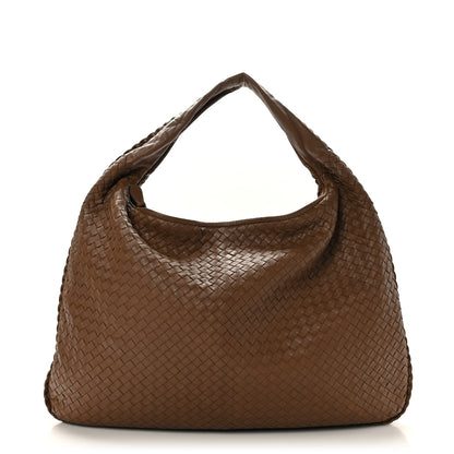 Bottega Veneta Nappa Intrecciato Maxi Veneta Hobo Maple 1 of 8