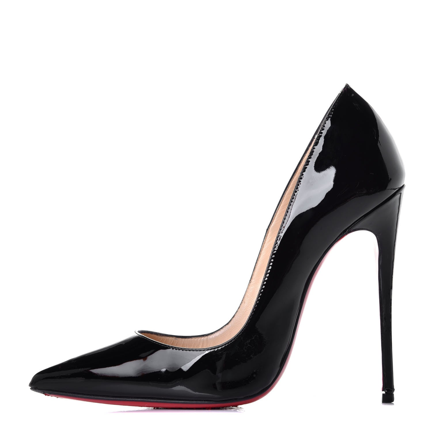 Christian Louboutin Patent So Kate 120 Pumps 35.5 Black 1 of 9
