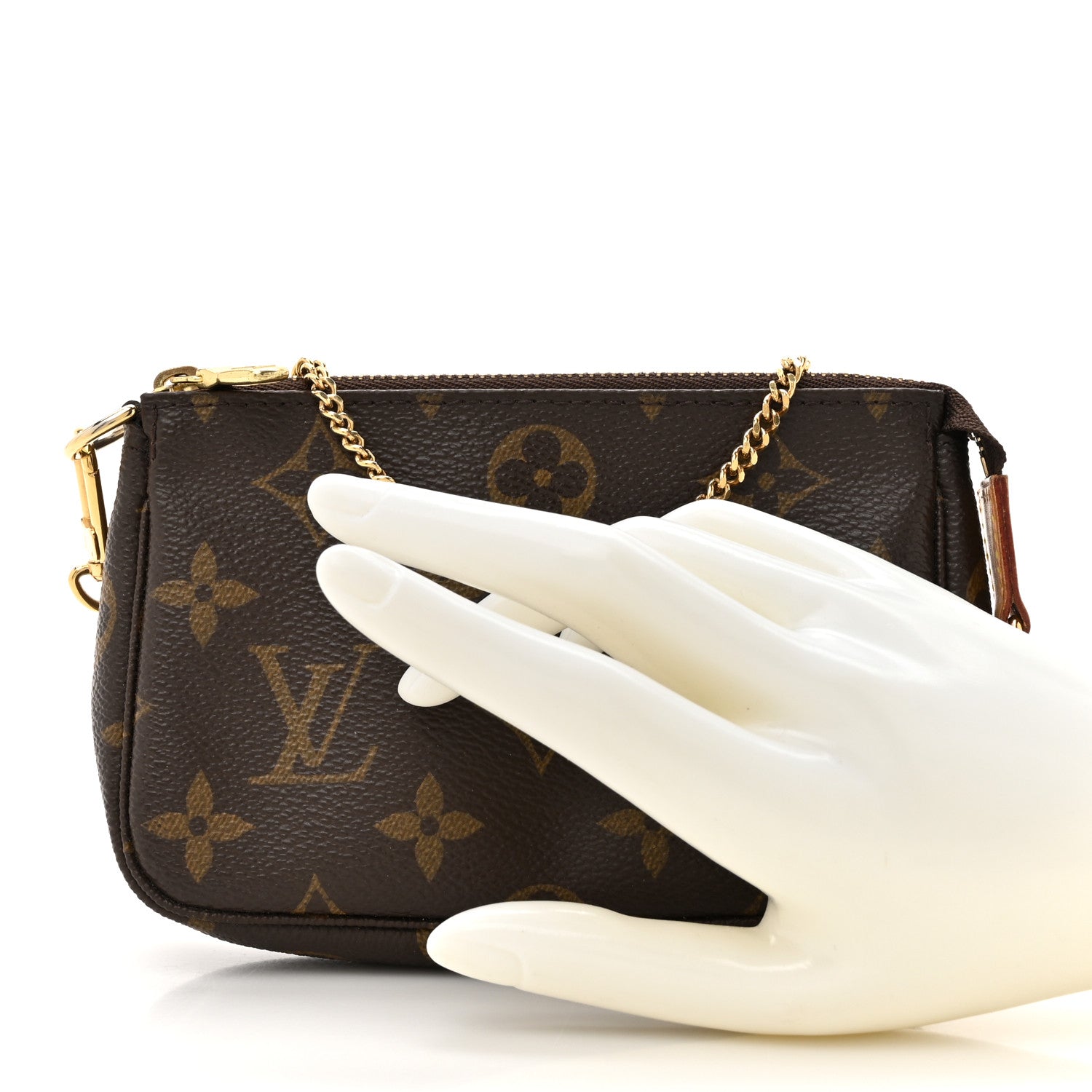 Louis Vuitton Monogram Mini Pochette Accessories 2 of 10