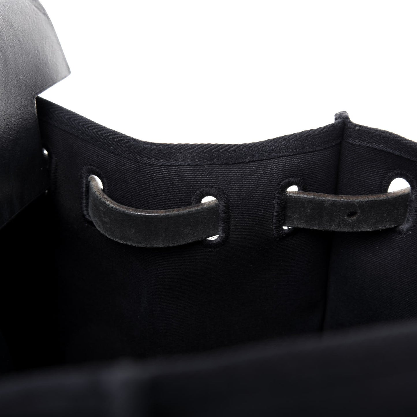 Toile Vache Calfskin Herbag 39 MM Black