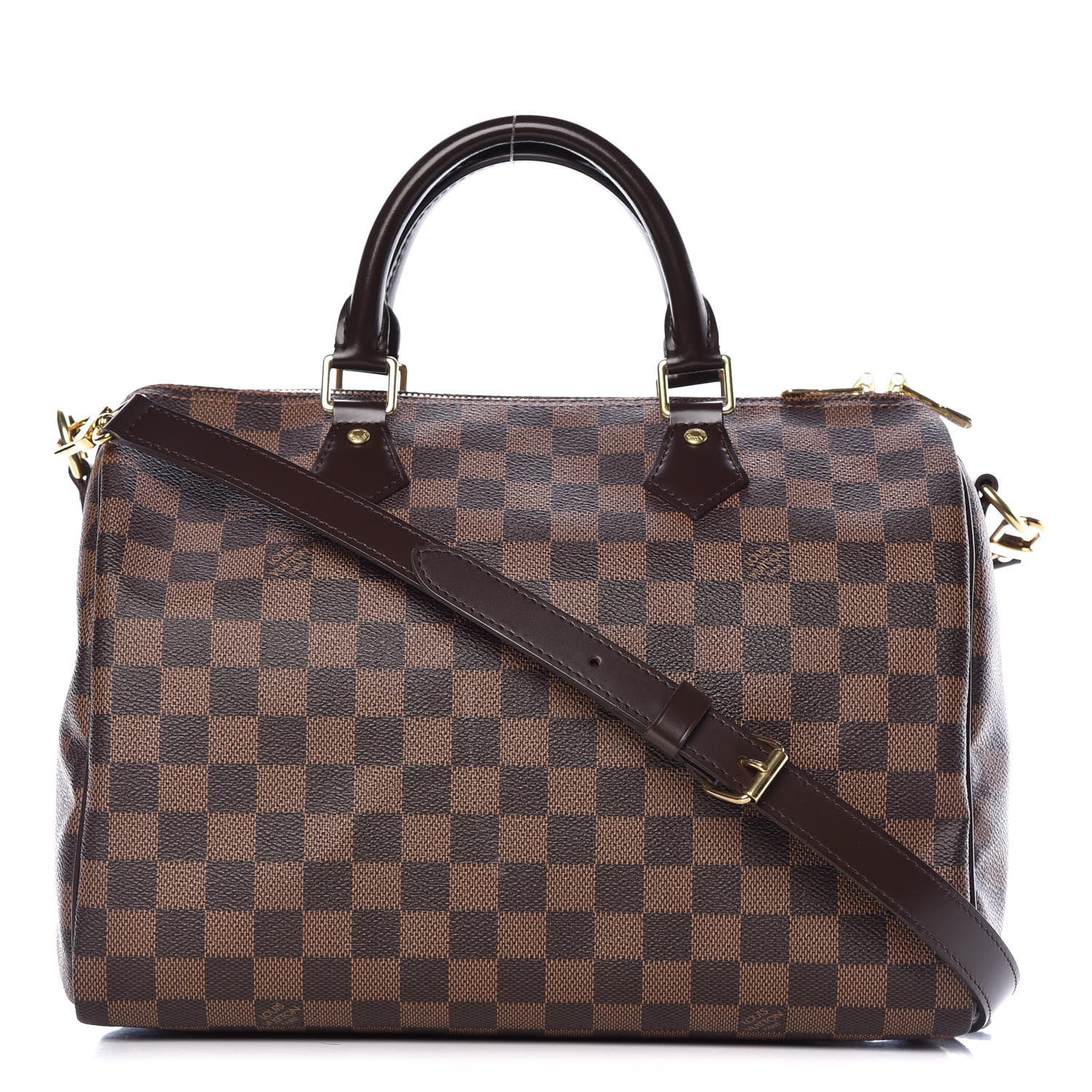 Louis Vuitton Damier Ebene Speedy Bandouliere 30 1 of 12