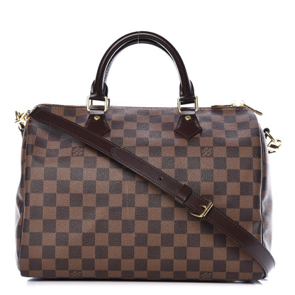 Louis Vuitton Damier Ebene Speedy Bandouliere 30 1 of 12