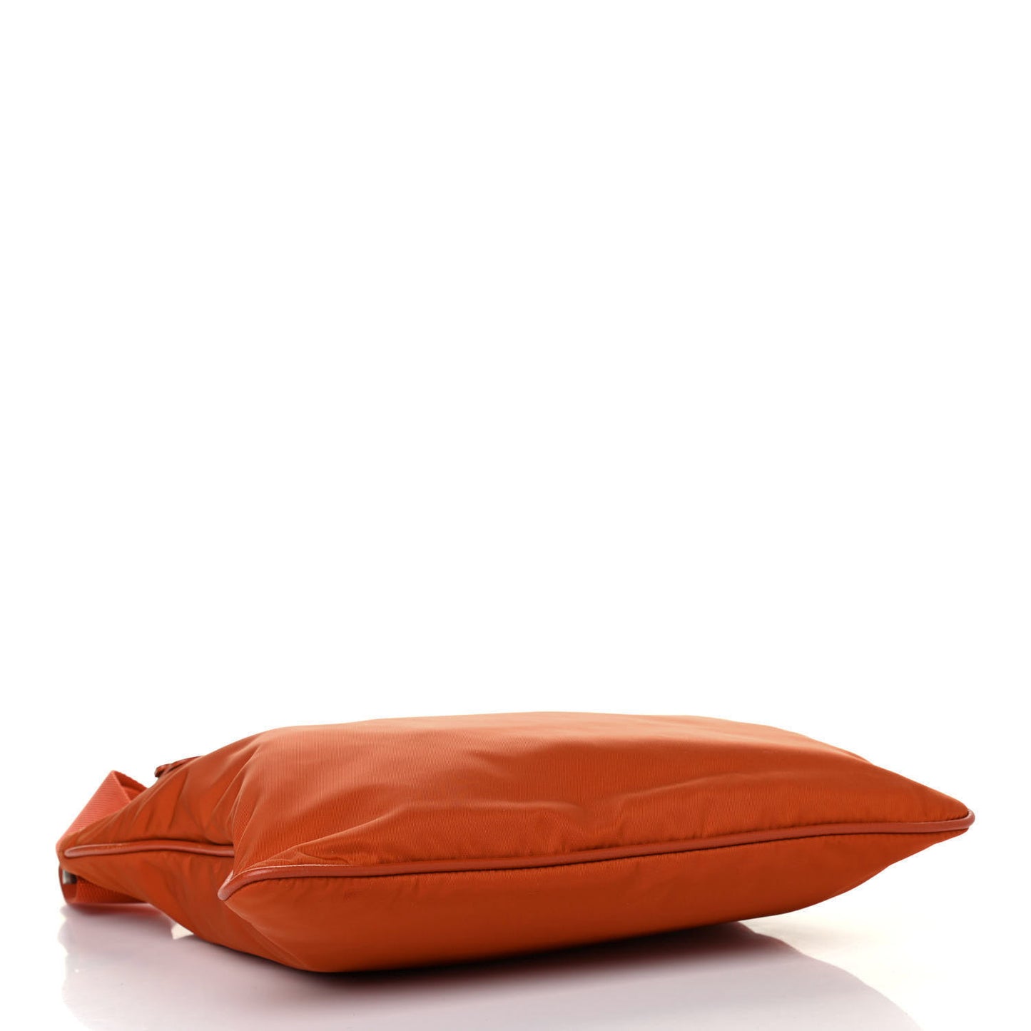 Nylon Vela Flat Messenger Bag Orange