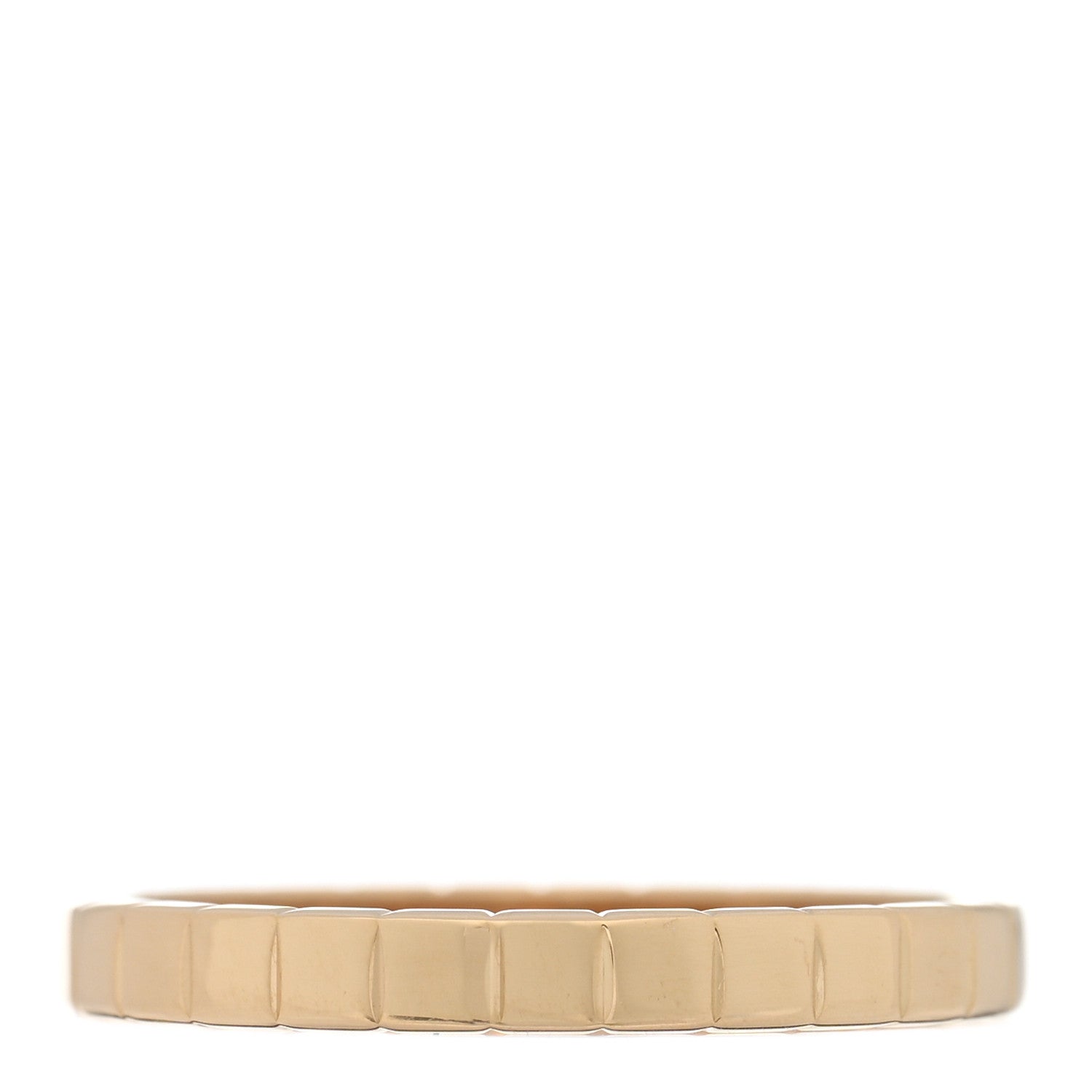 Chopard 18K Yellow Gold Ice Cube Band Ring 53 6.5 1 of 4