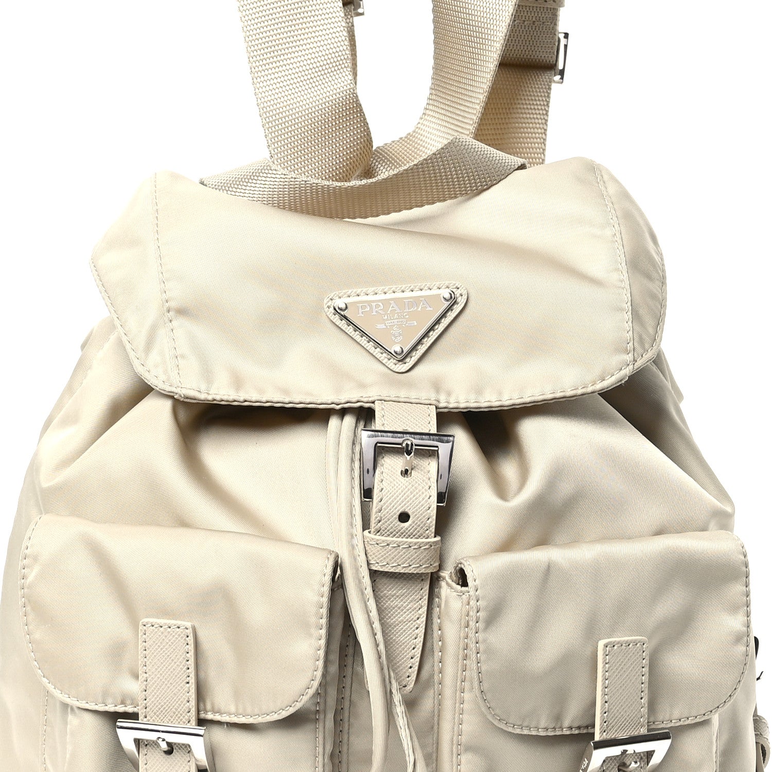 Prada Re-Nylon Vela Small Backpack Deserto 9 of 11