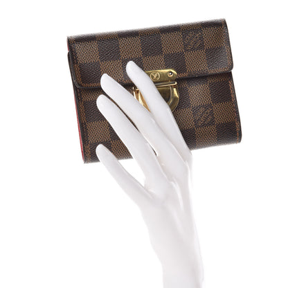 Louis Vuitton Damier Ebene Koala Compact Wallet 2 of 9