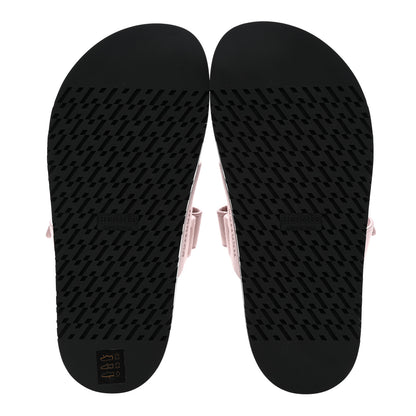 Hermes Suede Goatskin Womens Chypre Sandals 36 Rose Porcelaine 5 of 9