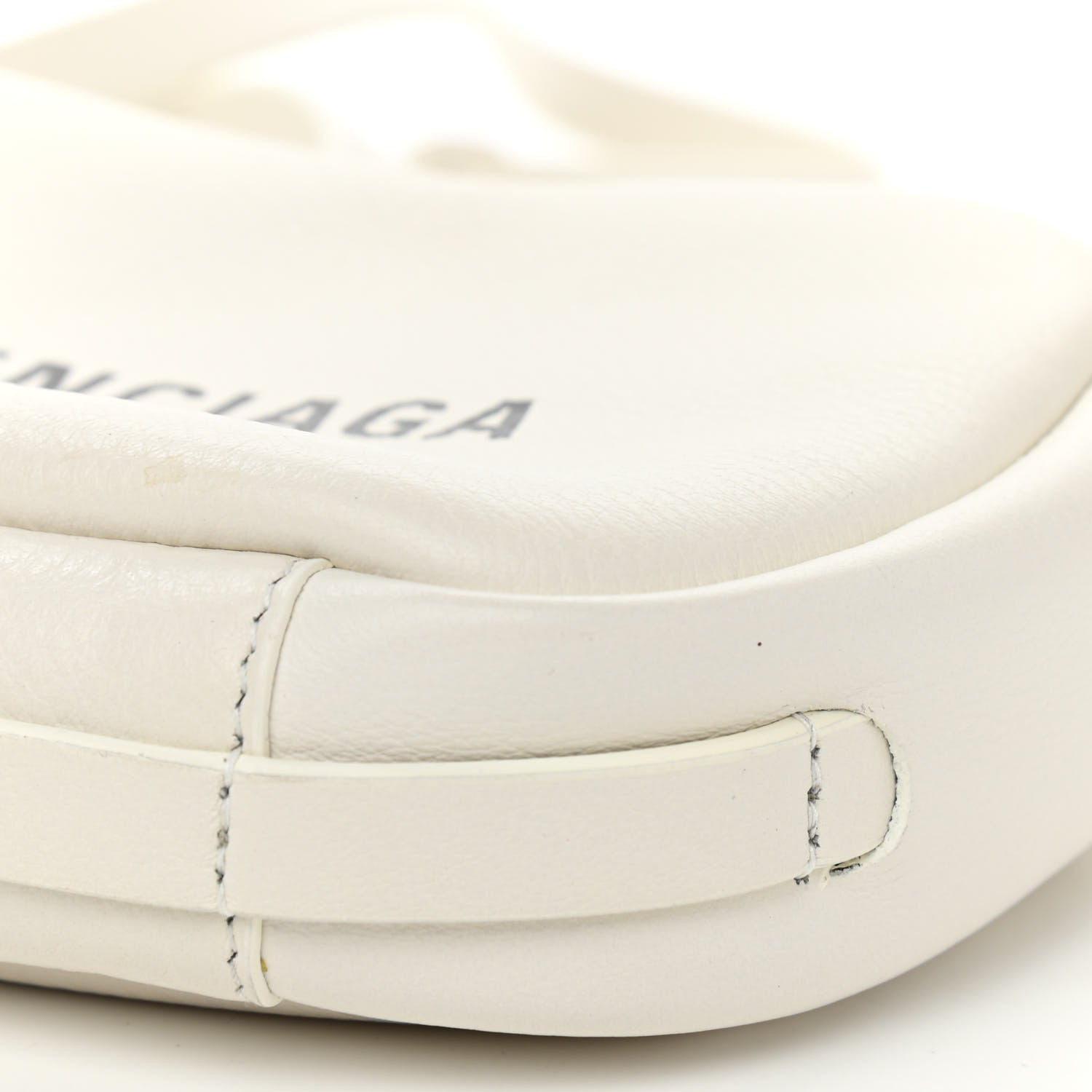 Balenciaga Calfskin Logo XS Everyday Camera Bag White 11 of 11