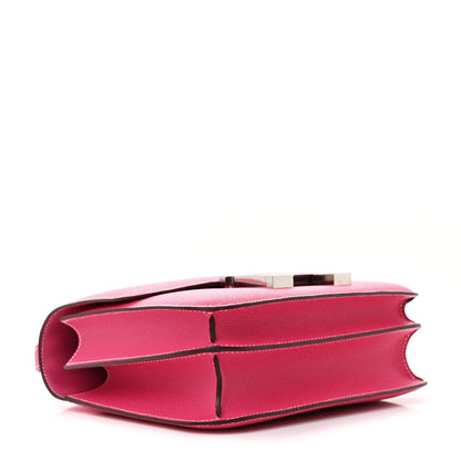 Hermes Epsom Constance 24 Rose Tyrien 4 of 11