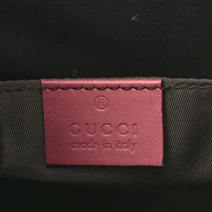 Gucci GG Supreme Monogram Blooms Large Cosmetic Case Beige Multicolor Dry Rose 6 of 9
