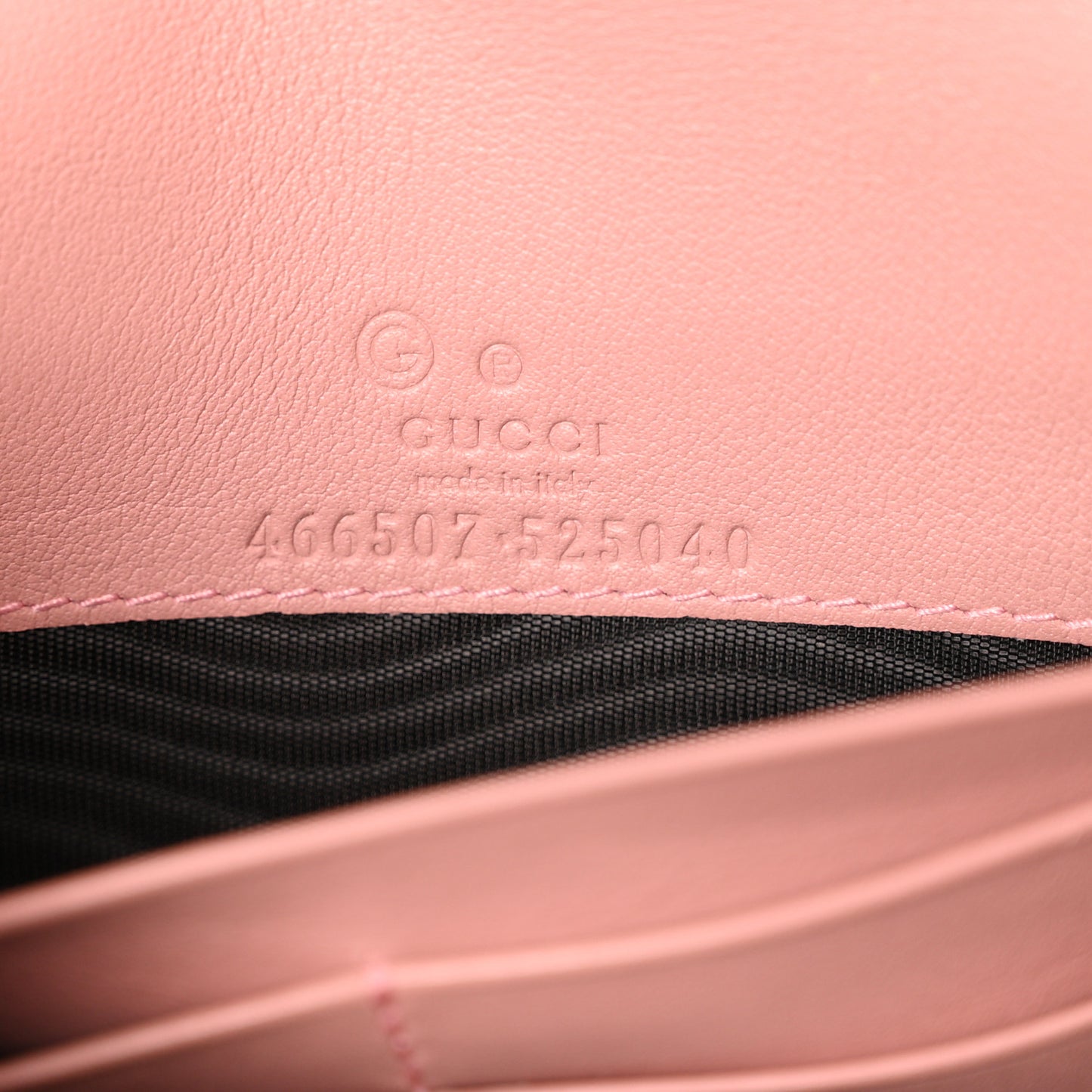 Microguccissima Crossbody Wallet Soft Pink