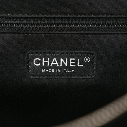 Chanel Caviar Quilted XL Grand Shopping Tote GST Black 6 of 12