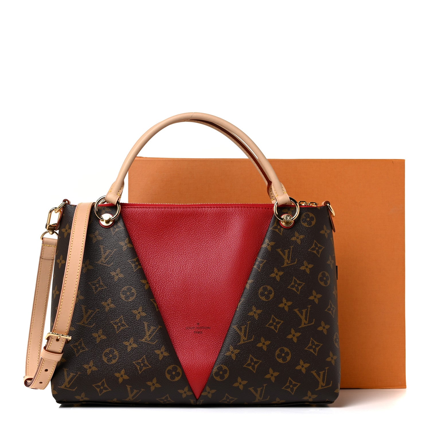 Louis Vuitton Monogram V Tote MM Cherry 14 of 14