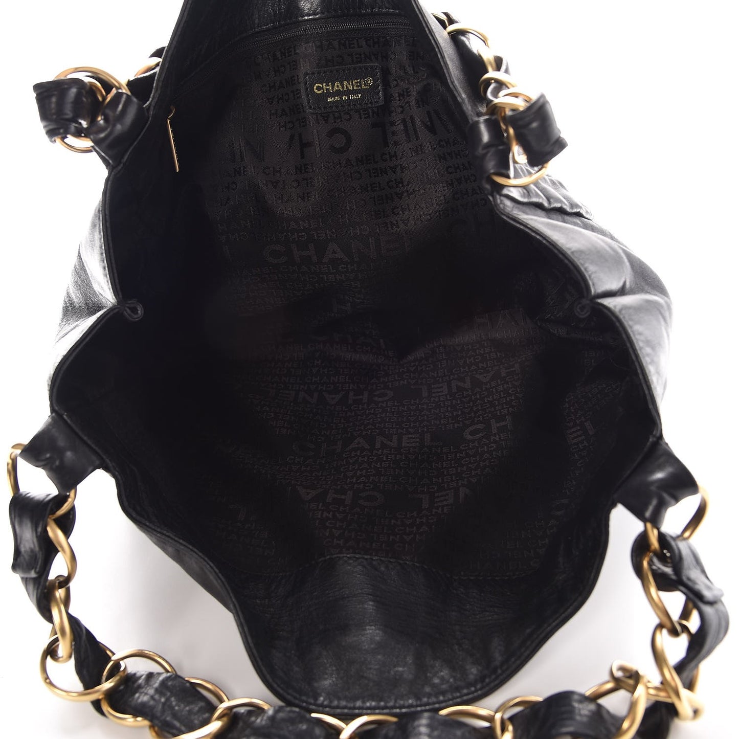 Lambskin Small Olsen Shoulder Bag Black