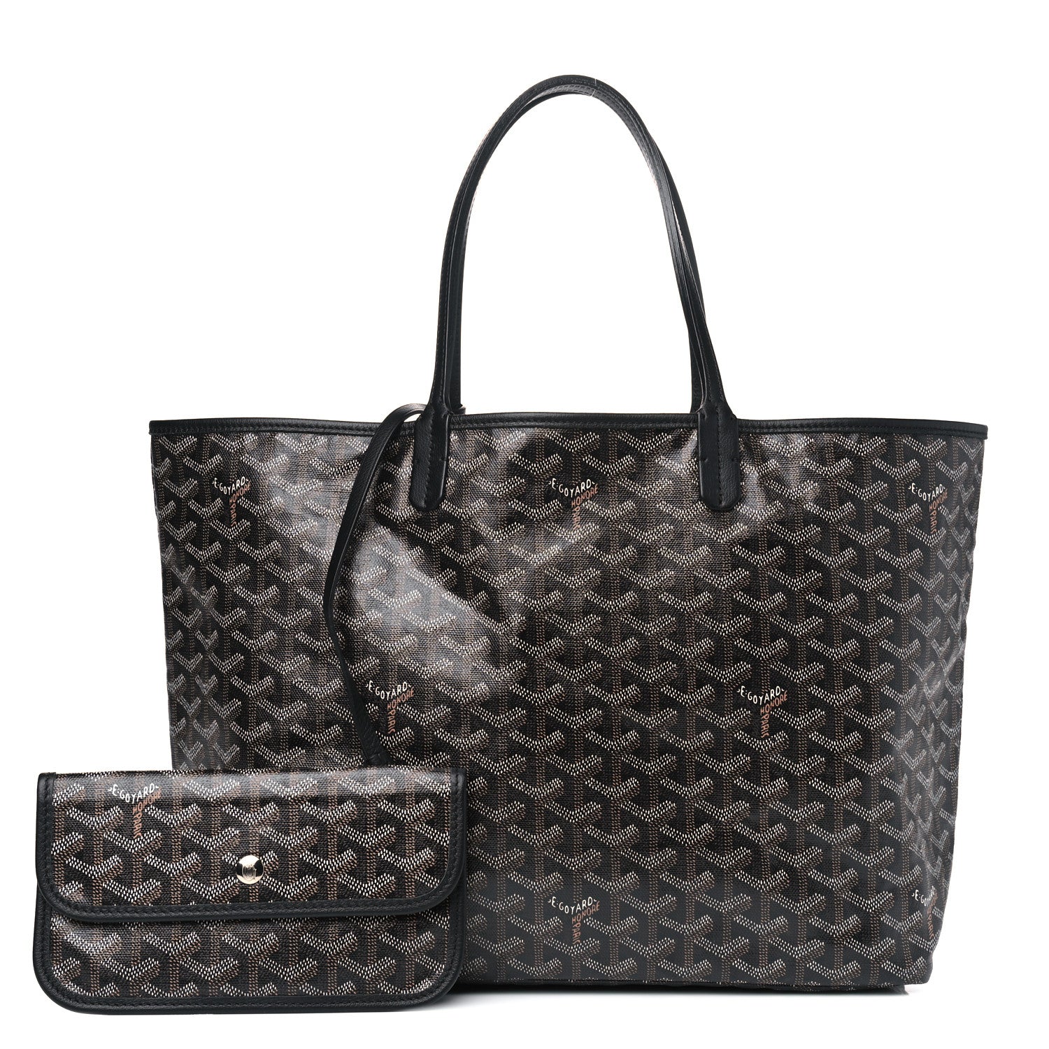 Goyard Goyardine Saint Louis PM Black 1 of 5