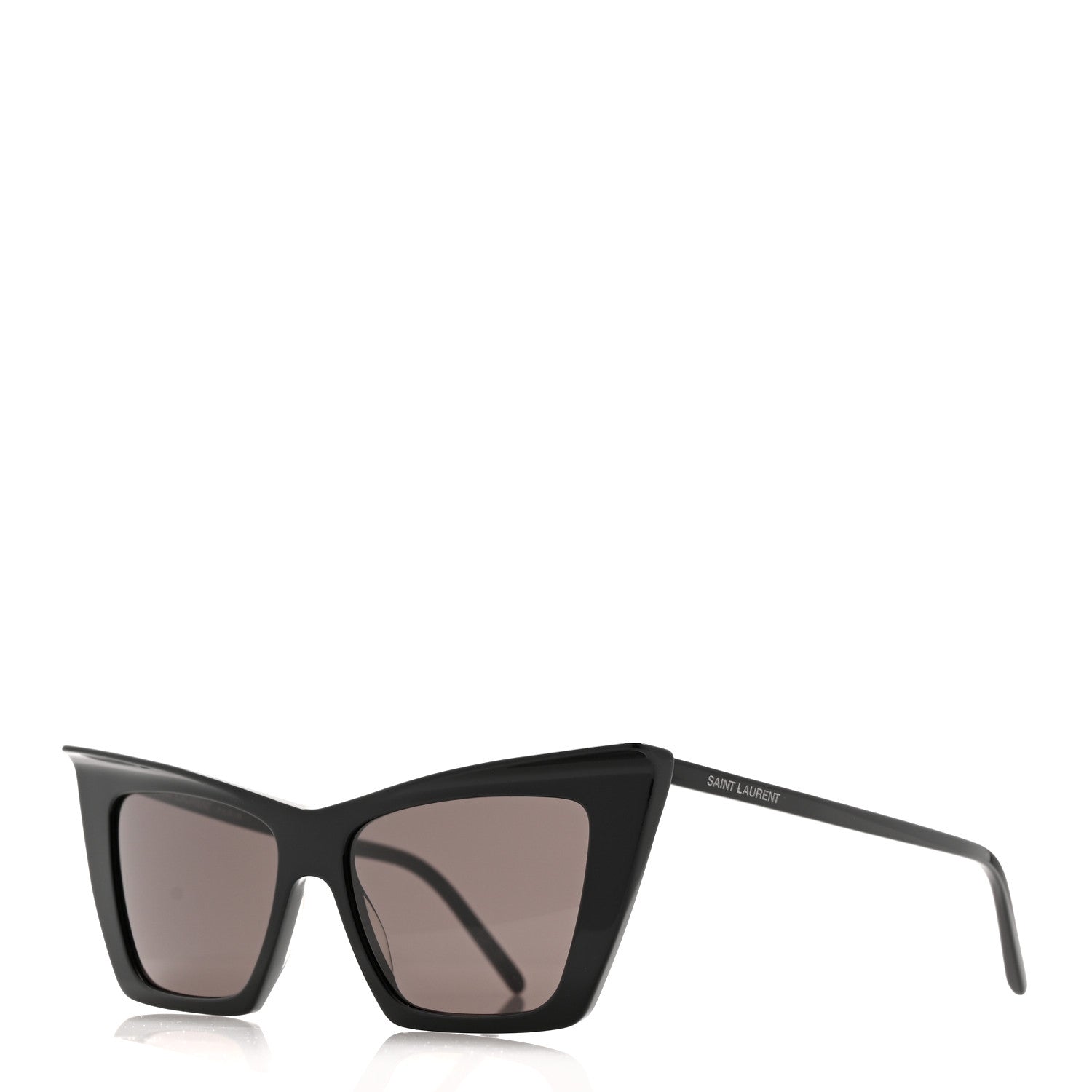 Saint Laurent Acetate SL 372 Cat Eye Sunglasses Black 1 of 8