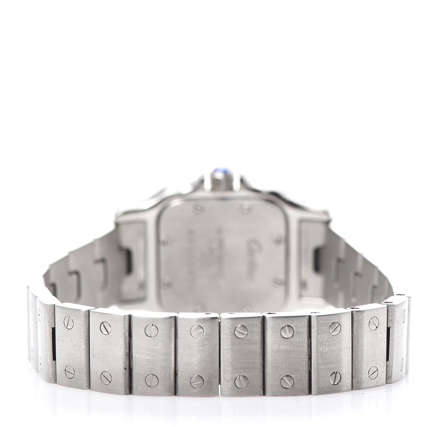 Cartier Stainless Steel 24mm Santos de Cartier Galbee Quartz Watch 4 of 8