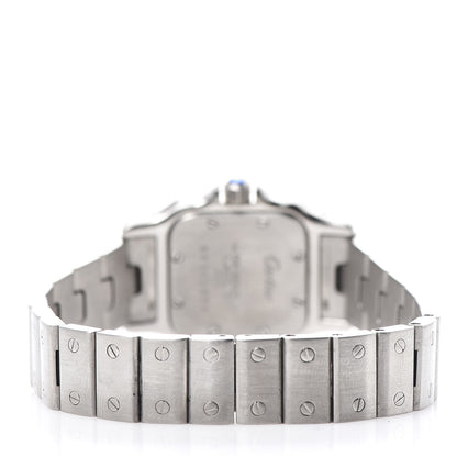 Cartier Stainless Steel 24mm Santos de Cartier Galbee Quartz Watch 4 of 8