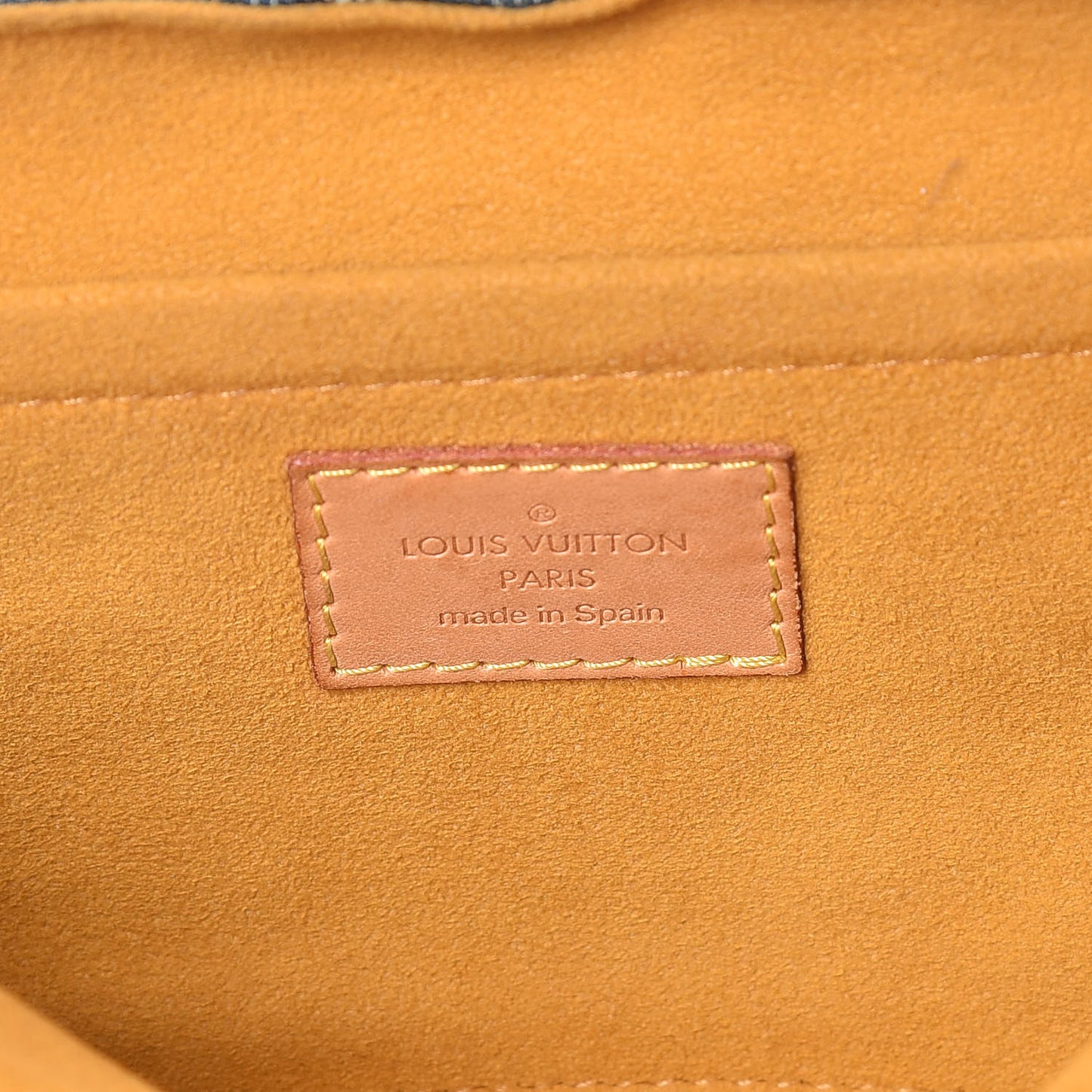 Monogram Denim Mini Pleaty Blue