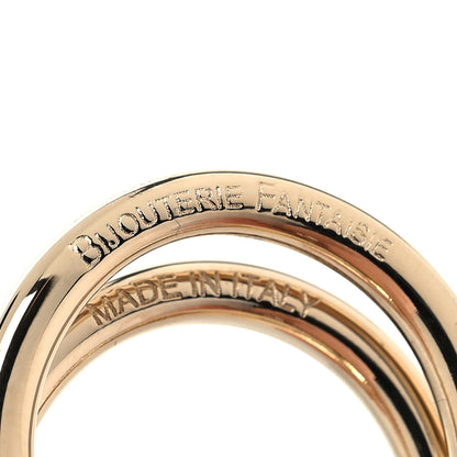 Hermes Permabrass Mors Scarf Ring Gold 4 of 4