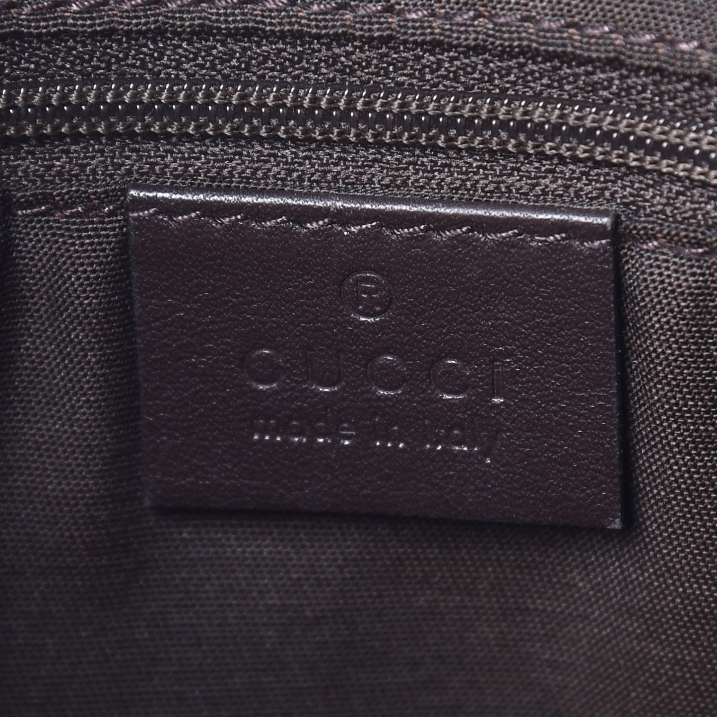 GG Plus Monogram Medium Flat Messenger Bag Dark Brown