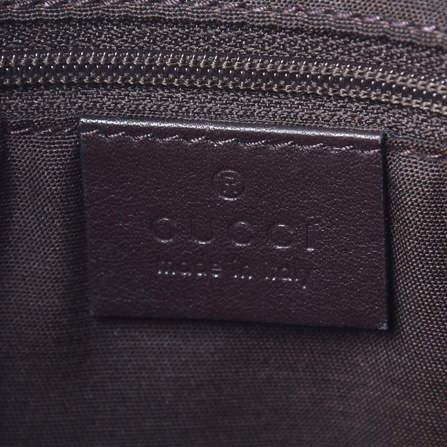 Gucci GG Plus Monogram Medium Flat Messenger Bag Dark Brown 8 of 9