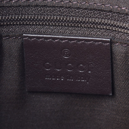 Gucci GG Plus Monogram Medium Flat Messenger Bag Dark Brown 8 of 9