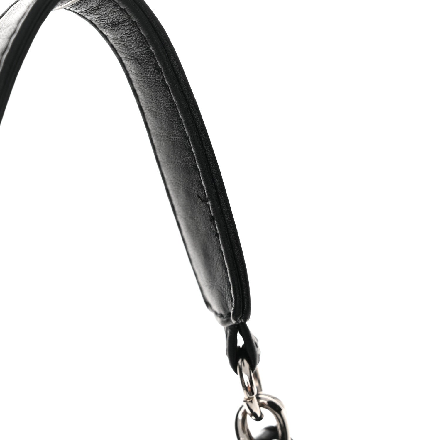 Chanel Calfskin Stitched Large Expandable Flap Bag Black 13 of 14
