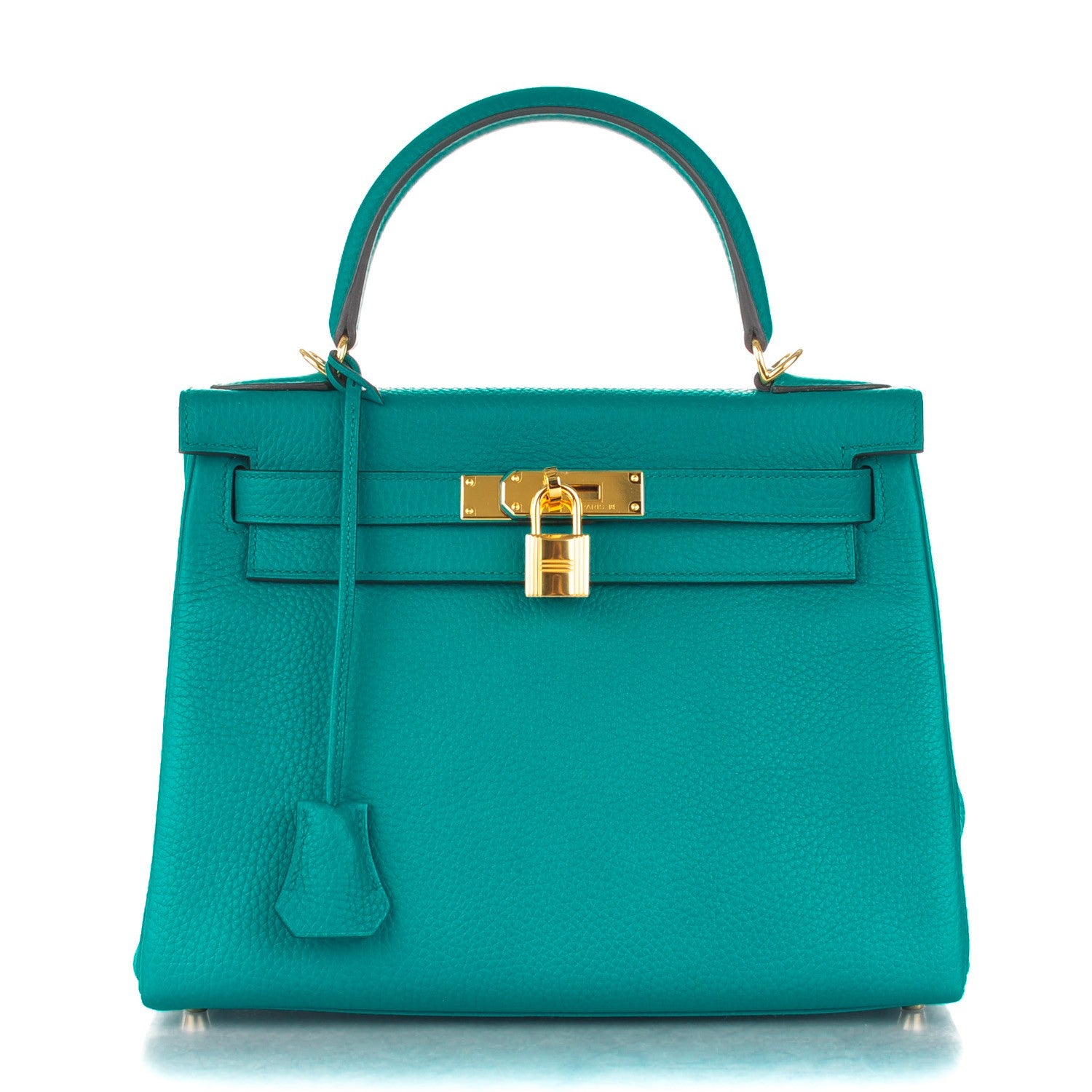 Hermes Taurillon Clemence Kelly Retourne 28 Bleu Paon 1 of 24
