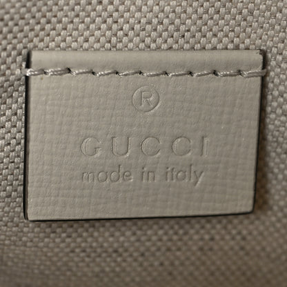 Gucci GG Supreme Monogram Web Mini Horsebit 1955 Shoulder Bag Beige Mystic White 6 of 11