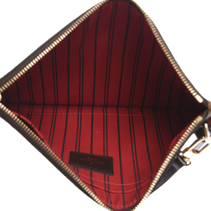 Louis Vuitton Damier Ebene Neverfull MM GM Pochette 5 of 6