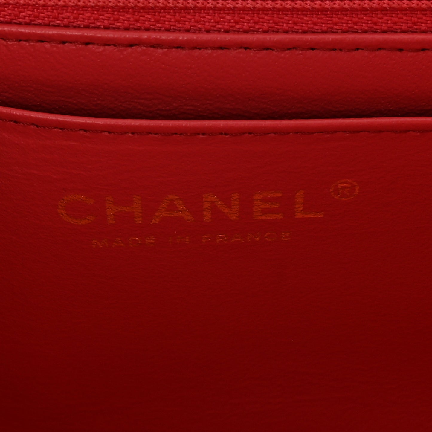 Caviar Quilted Mini Rectangular Flap Dark Pink