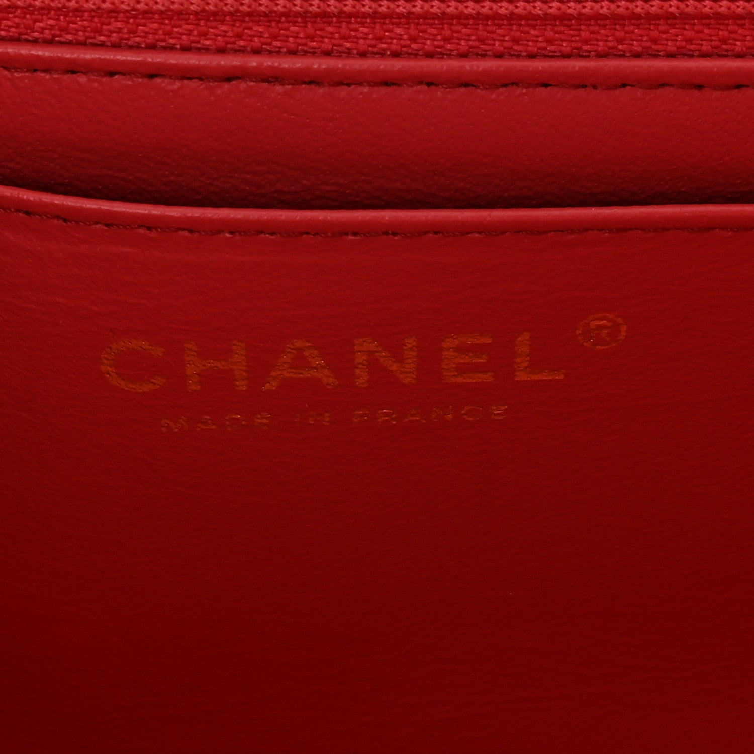 Chanel Caviar Quilted Mini Rectangular Flap Dark Pink 6 of 14